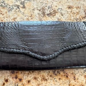 Caiman alligator wallet